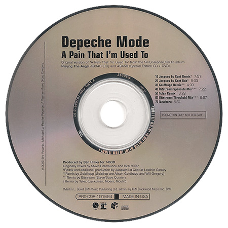 Depeche Mode – A Pain That I'm Used To