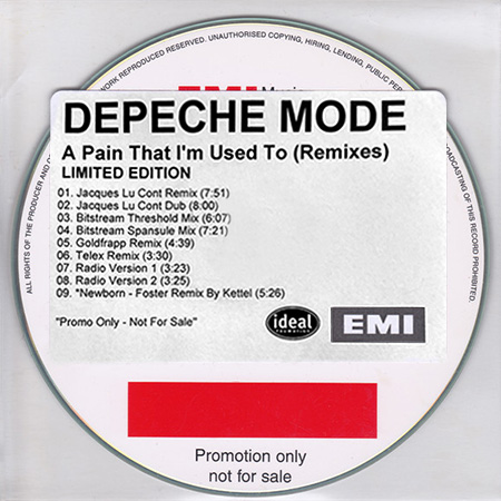 Depeche Mode – A Pain That I'm Used To