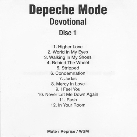 Depeche Mode – Devotional Depeche Mode – Devotional