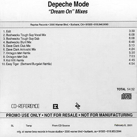 Depeche Mode – Dream On