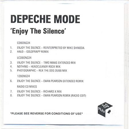 Depeche Mode – Enjoy The Silence 04