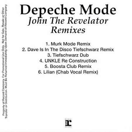 Depeche Mode – John The Revelator / Lilian