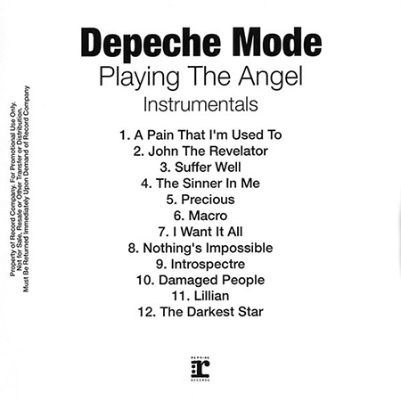 Depeche Mode – Playing The Angel