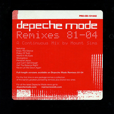 Depeche Mode – Remixes 81–04