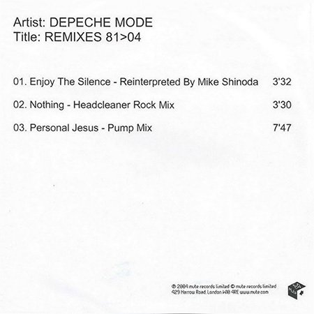 Depeche Mode – Remixes 81–04