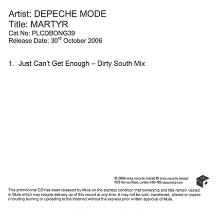 Depeche Mode – The Best Of Volume 1