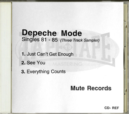 Depeche Mode – The Singles 81>85