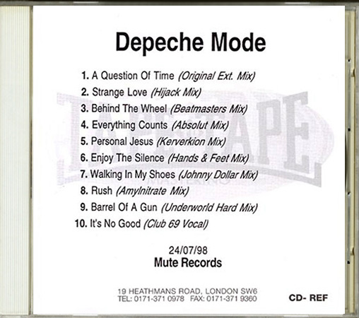 Depeche Mode – The Remixes 86>98