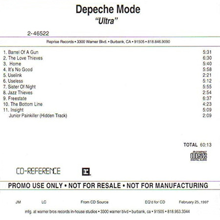 Depeche Mode – Ultra