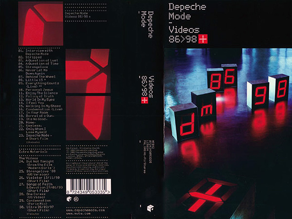 Depeche Mode – Videos 86>98+